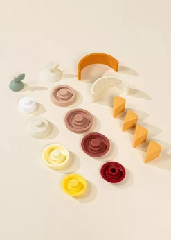 Coco Village 3 Sets of Silicone Stackable Fruits (16 pcs)