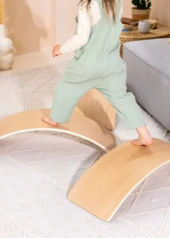 Coco Village Balance Board - Natural Wood