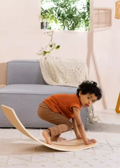 Coco Village Balance Board - Natural Wood