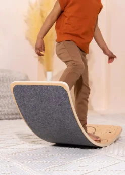 Coco Village Balance Board Felt - Grey