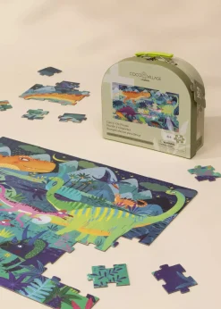 Coco Village Carry-On Puzzle - Dinosaur Age - 104pcs