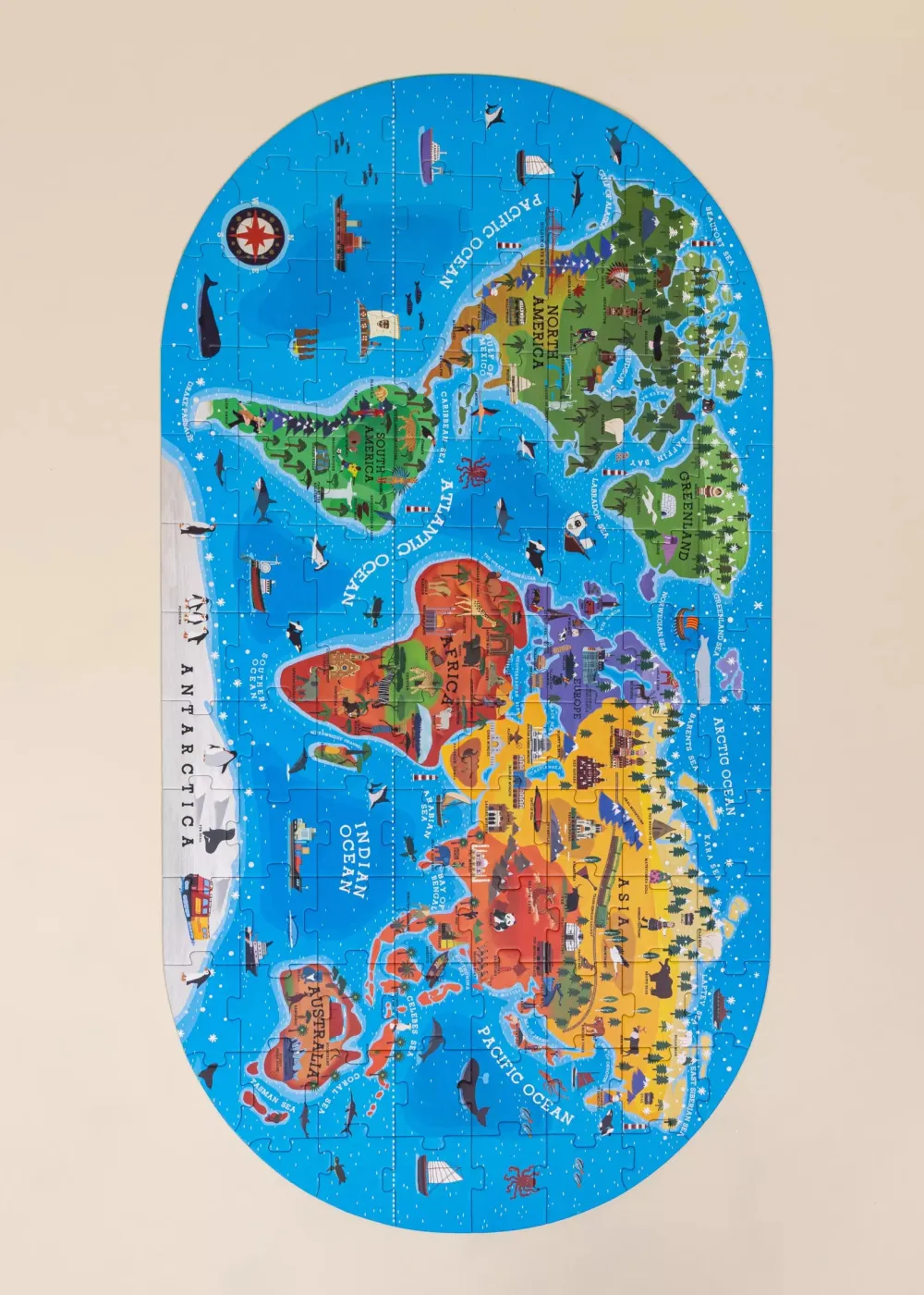 Coco Village Carry-On Puzzle - World Discovery - 104pcs