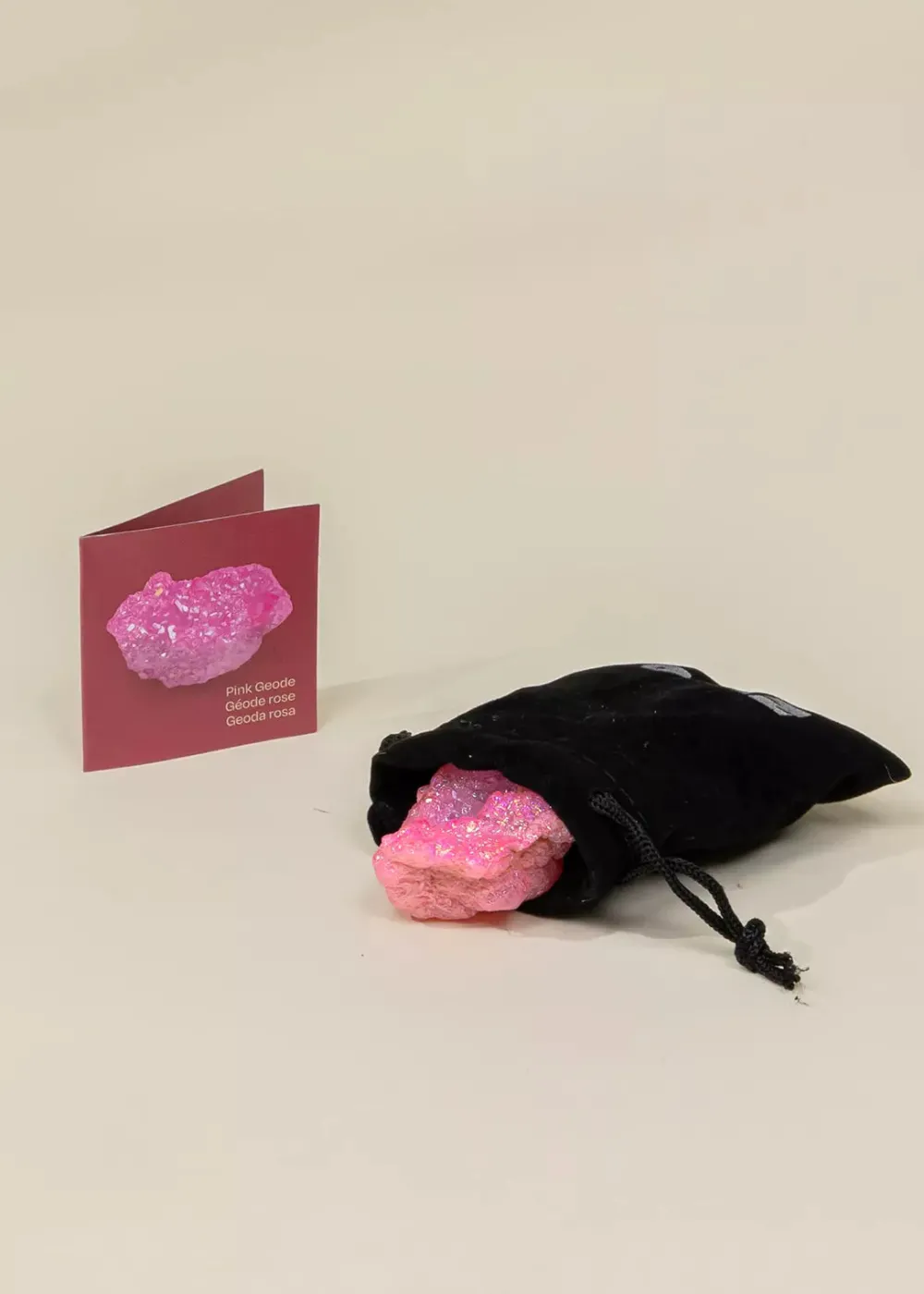 Coco Village Collectible Mineral - Pink Geode