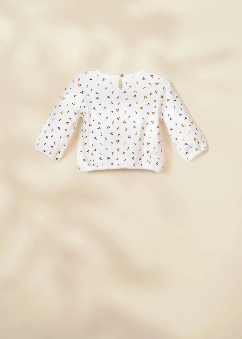Coco Village Crew Graphic Top White 0-3m