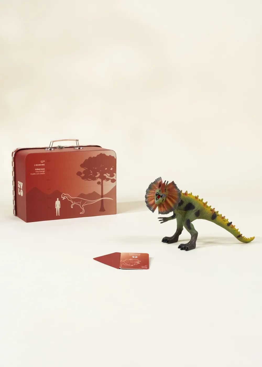 Coco Village Dilophosaurus Dinosaur in a Collectible Box