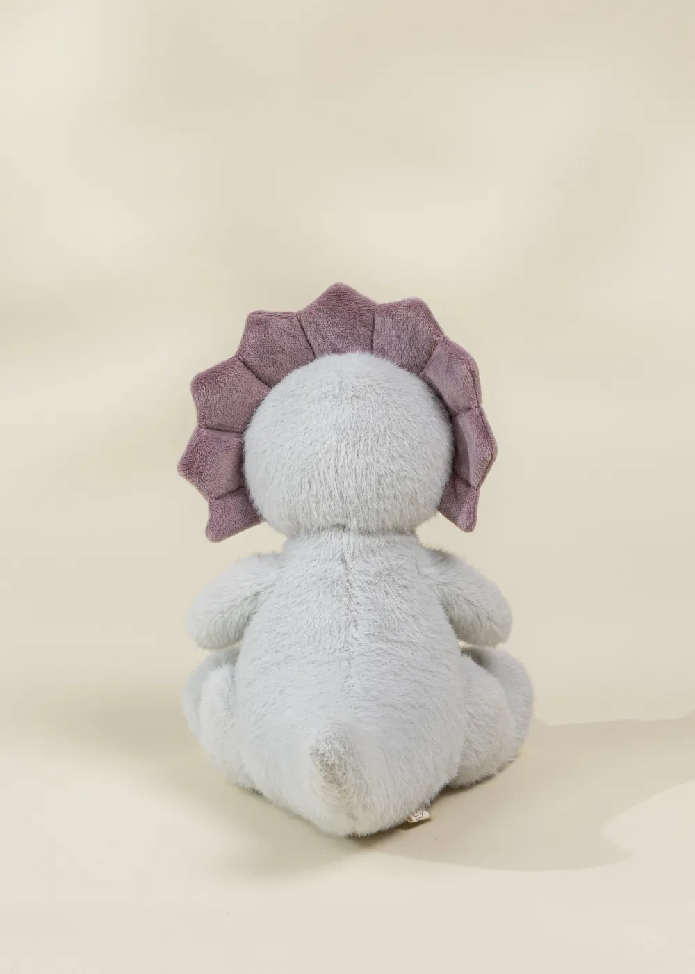 Coco Village Dino Plush Toy - Grey Triceratop