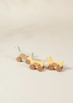 Coco Village Duck Family Pull Toy