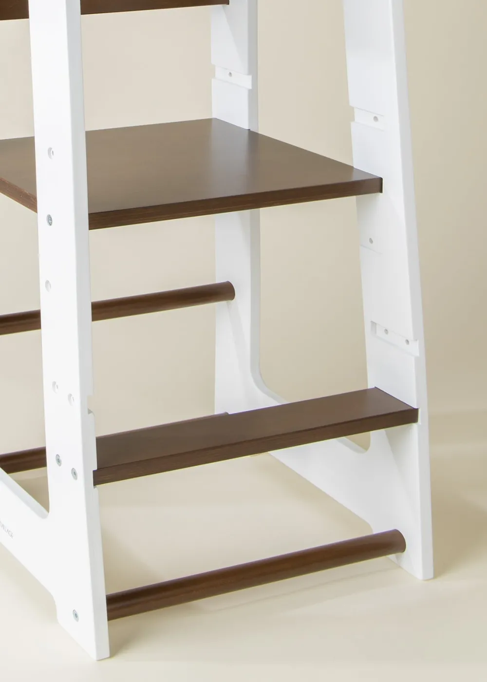 Coco Village Educational Tower - Walnut & White