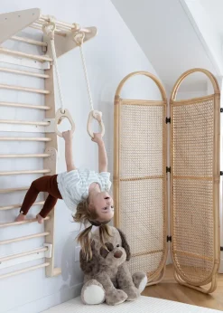 Coco Village Exercise Rings for Swedish Wall Climber