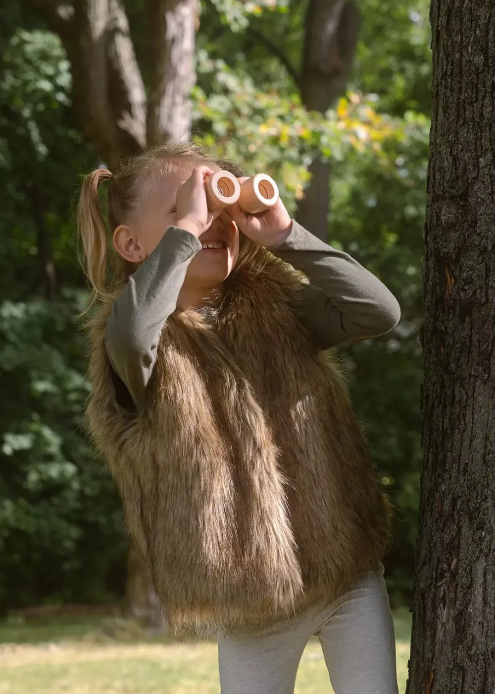 Coco Village Explorer’s Wooden Binoculars