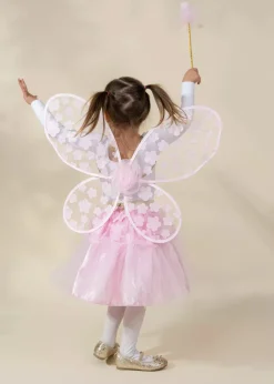Coco Village Flower Tutu, Wings & Wand Costume