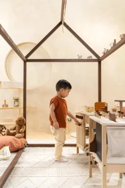 Coco Village House Structure - Walnut