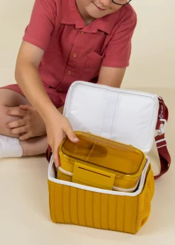 Coco Village Leak Proof Stackable Lunch Container - Golden Hour