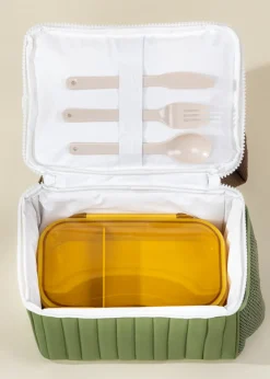 Coco Village Leak Proof Stackable Lunch Container - Golden Hour
