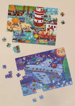 Coco Village Level Up Puzzles Level 6 - Family Holiday (2 puzzles)