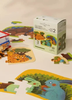 Coco Village Level Up Puzzles Level 2- Parent & Baby(3 puzzles)