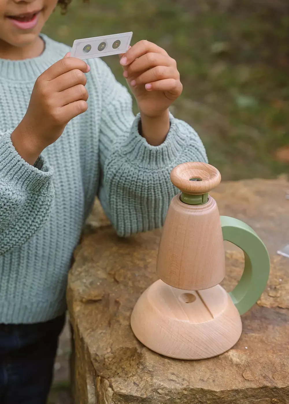 Coco Village Little Scientist Wooden Microscope
