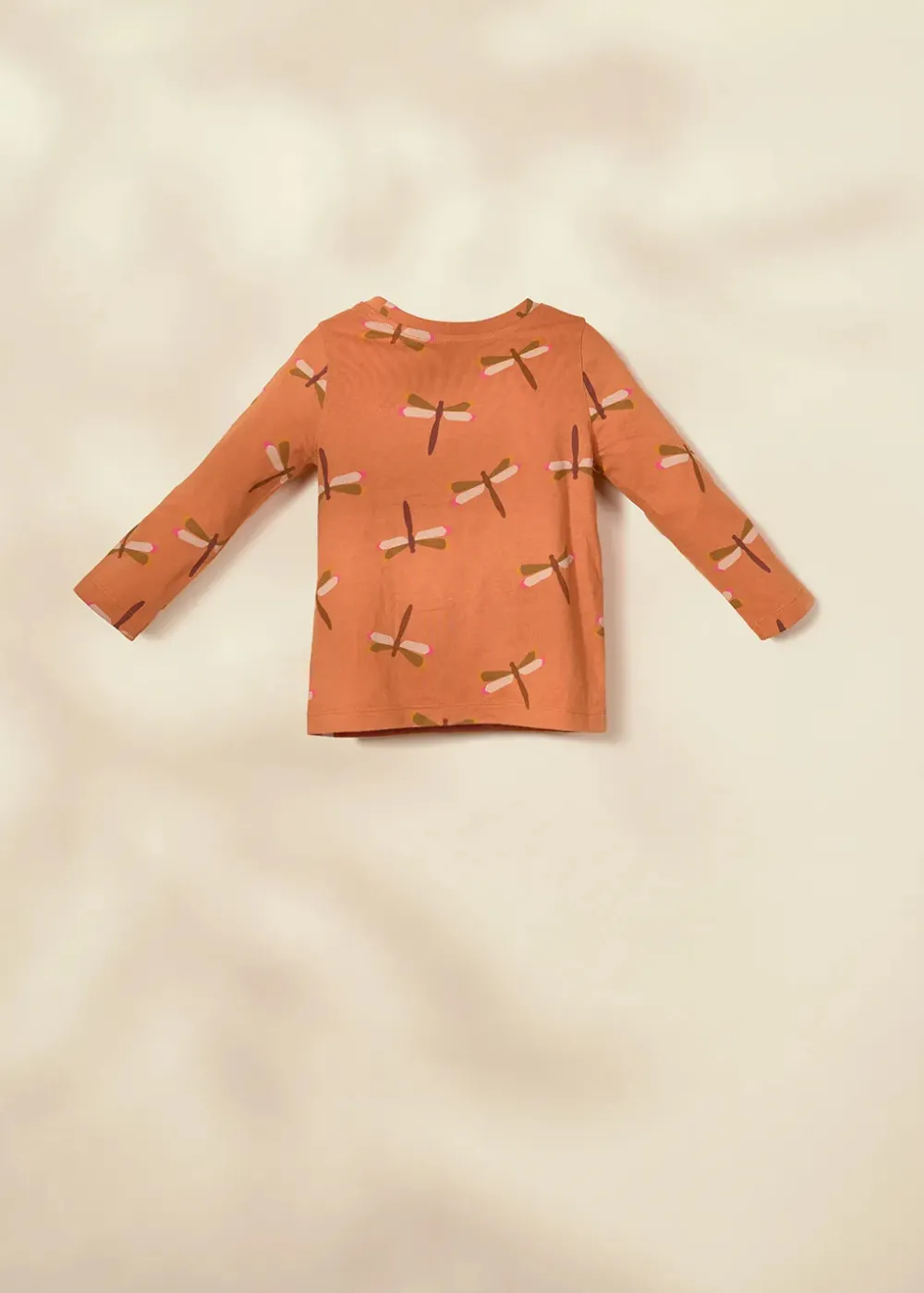 Coco Village Long-Sleeve Shirt Hazel Dragonfly 9-12m