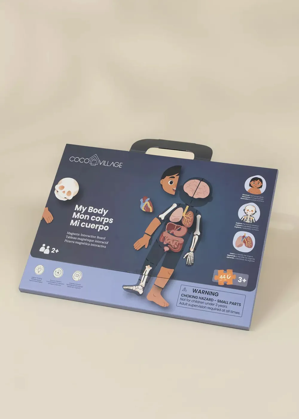 Coco Village Magnetic Interactive Board – My Body
