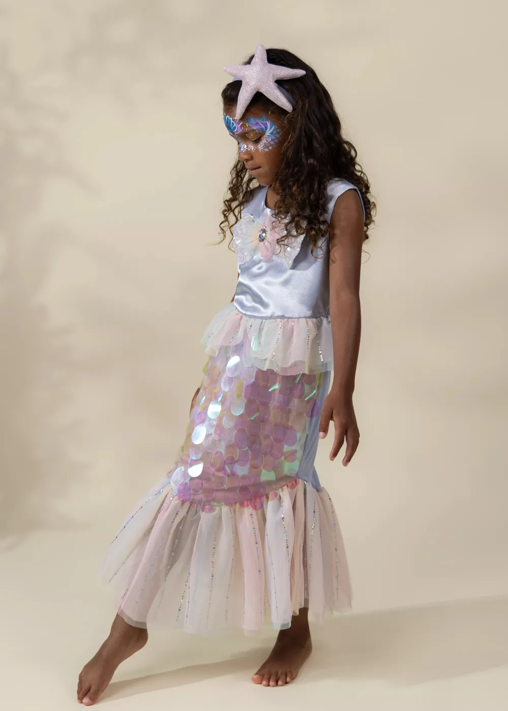 Coco Village Mermaid Dress & Starfish Headband