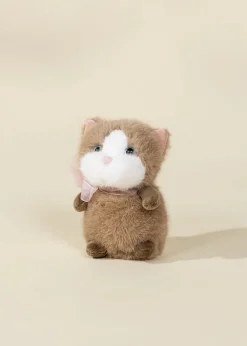 Coco Village Mini Gift Plush Toy - Beige Cat