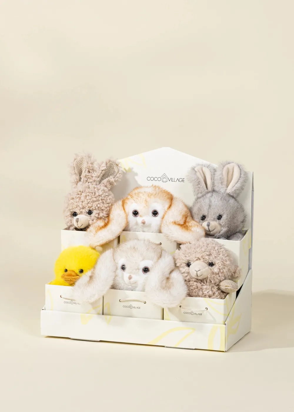Coco Village Mini Gift Plush Toy - Beige Sheep