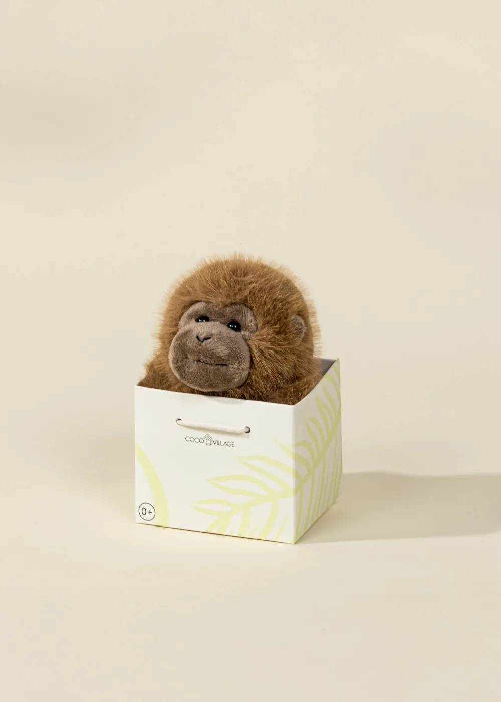 Coco Village Mini Gift Plush Toy - Brown Monkey