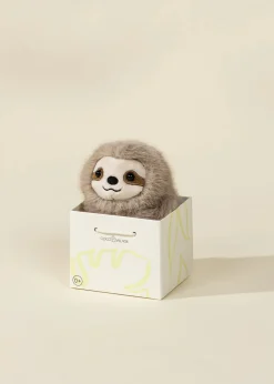 Coco Village Mini Gift Plush Toy - Grey Sloth