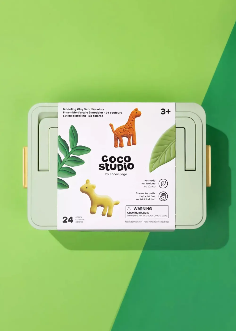 Coco Village Modeling Clay Set - 24 colors