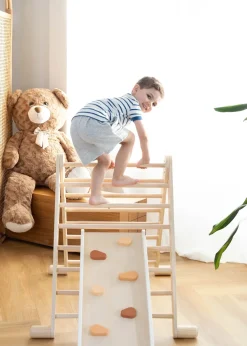 Coco Village Montessori 2-in-1 Triangle & Wall Climber