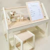 Coco Village Multifunction Wooden Art & Sensory Table W/ Stools