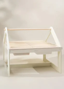 Coco Village Multifunction Wooden Art & Sensory Table W/ Stools