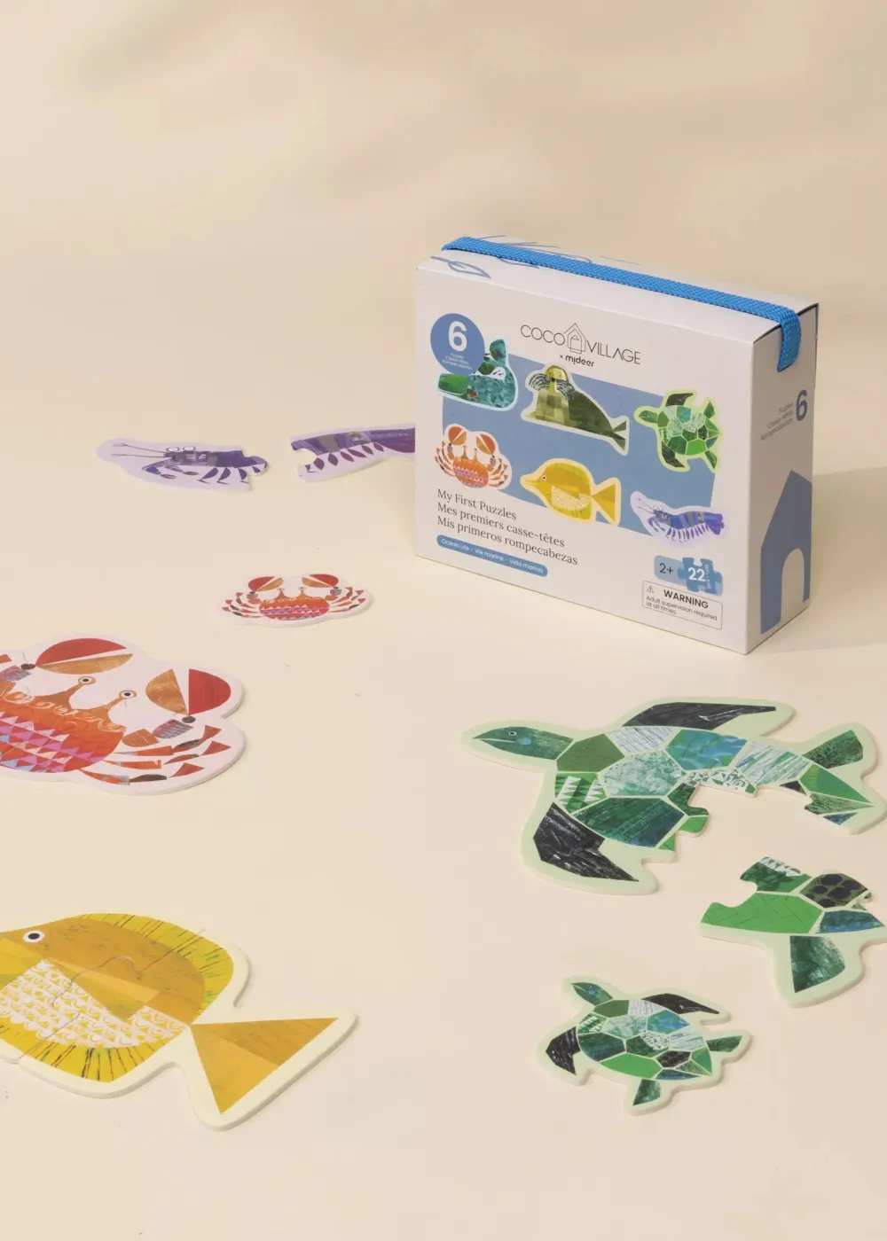 Coco Village My first Puzzles - Ocean Life (6 puzzles)