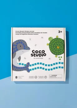 Coco Village Ocean Mosaic Stickers Art Set - 8 pcs
