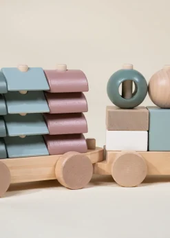 Coco Village Oversized Wooden Stacking Train
