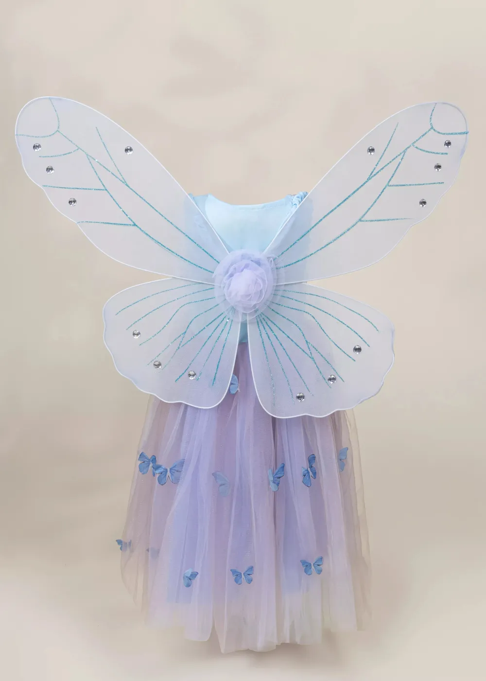 Coco Village Princess Butterfly Dress, Wings & Head