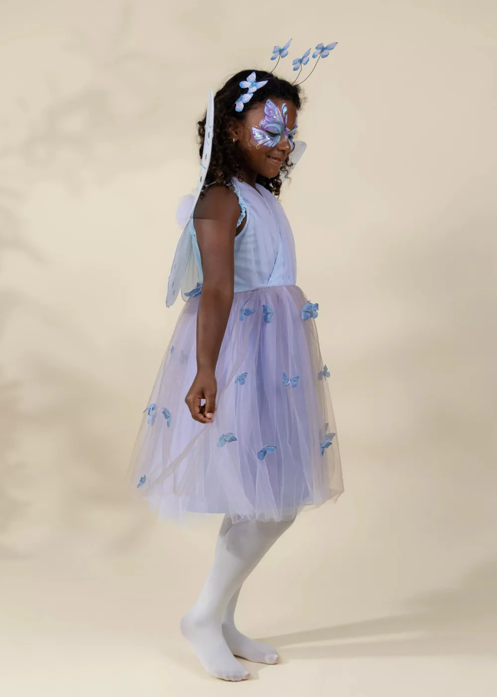 Coco Village Princess Butterfly Dress, Wings & Head