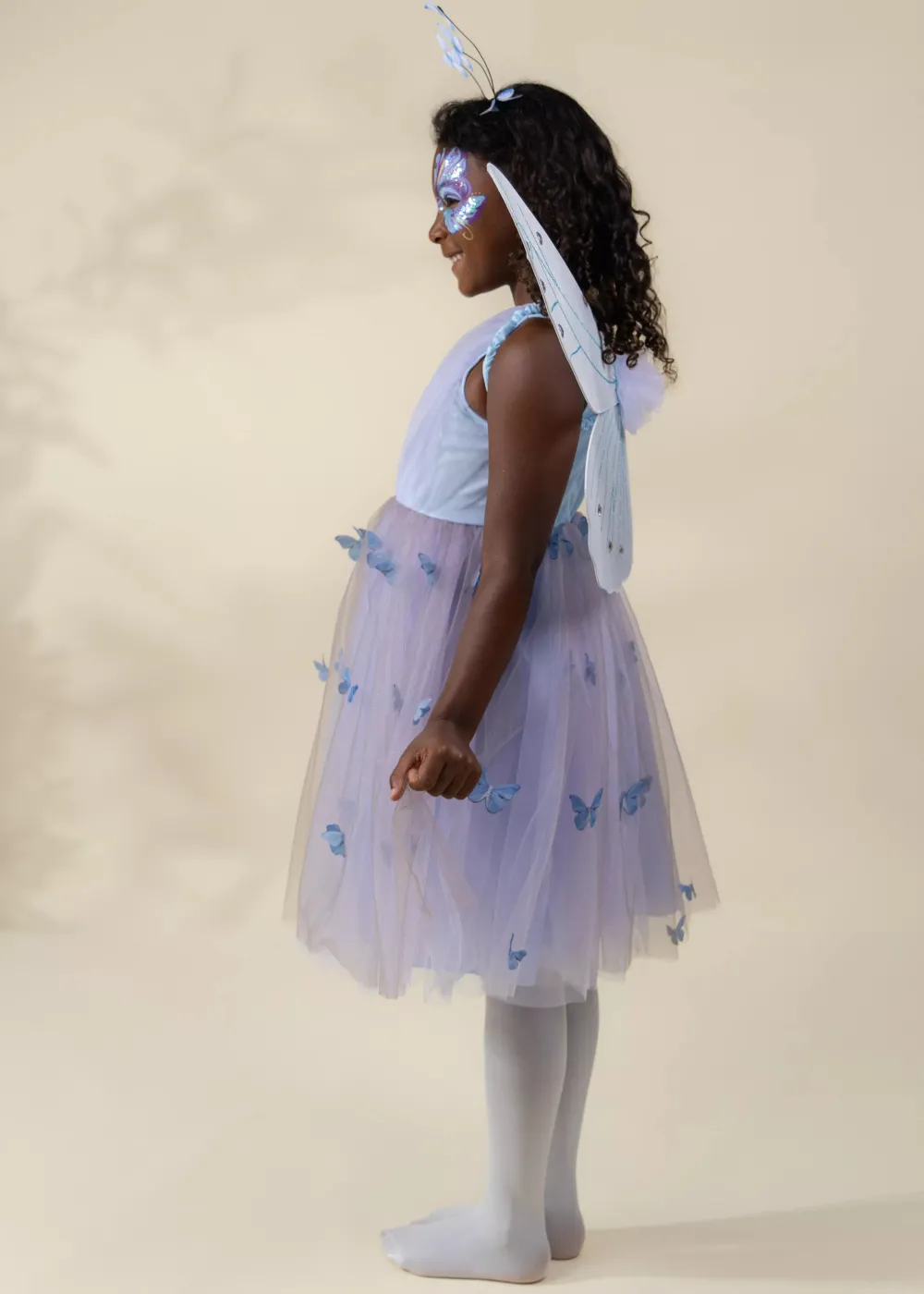 Coco Village Princess Butterfly Dress, Wings & Head