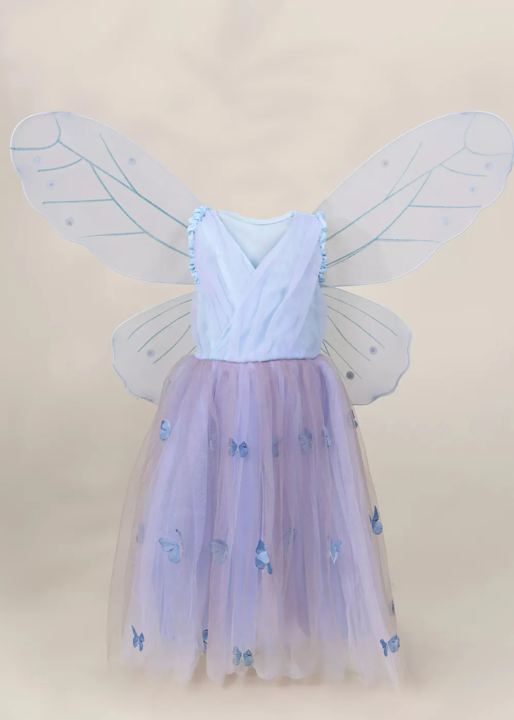 Coco Village Princess Butterfly Dress, Wings & Head