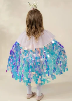 Coco Village Sequins Cape & Crown Costume