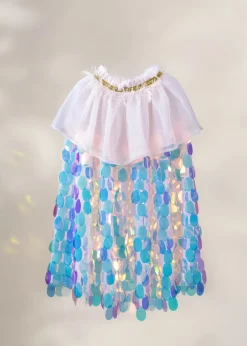 Coco Village Sequins Cape & Crown Costume