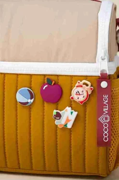 Coco Village Set of 12 Back to School Charms Pin