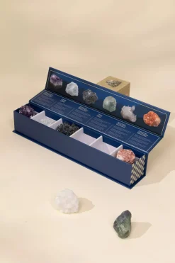 Coco Village Set of 6 collectible Minerals - Mystic Pebbles