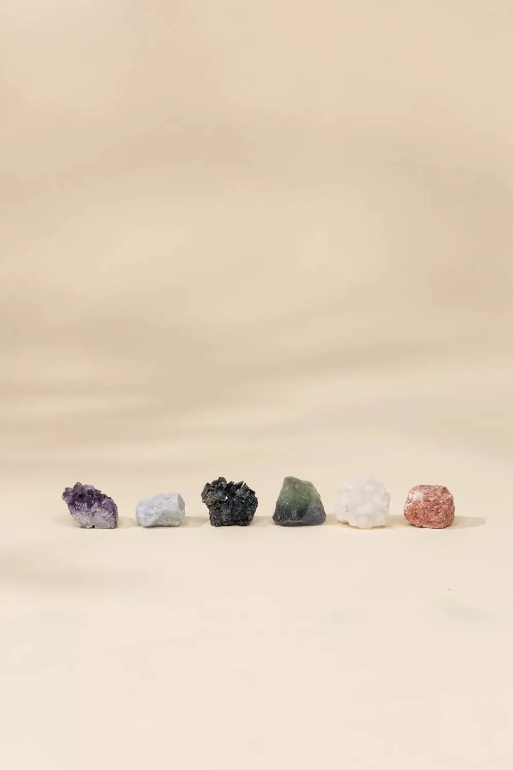 Coco Village Set of 6 collectible Minerals - Mystic Pebbles