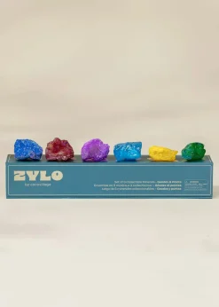 Coco Village Set of 6 collectible Minerals - Geodes & Points