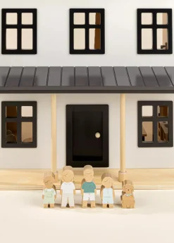 Coco Village Set of 5 Family Wooden Doll House Characters