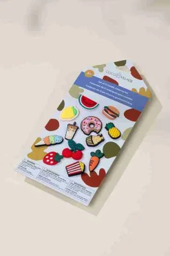Coco Village Set of 12 Foodie Charms Pin