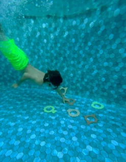 Coco Village Set of 6 Silicone Diving Rings Pool Toys