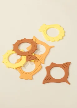 Coco Village Set of 6 Silicone Diving Rings Pool Toys