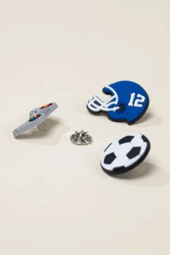 Coco Village Set of 12 Sports & Activities Charms Pin